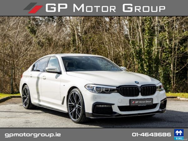 BMW 5-Series Saloon, Diesel, 2020, White