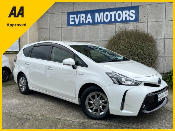 Toyota Prius MPV, Petrol Hybrid, 2018, White