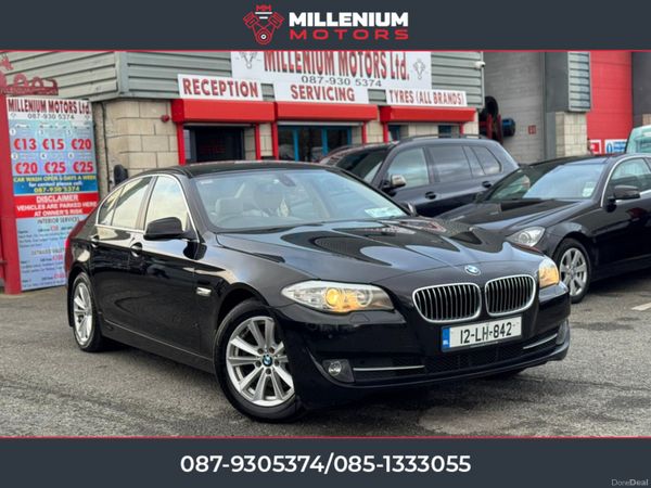BMW 5-Series Saloon, Diesel, 2012, Black