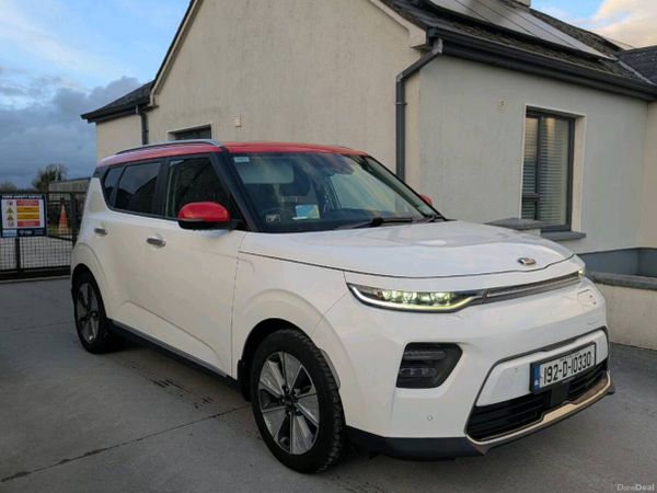 Kia Soul Hatchback, Electric, 2019, White