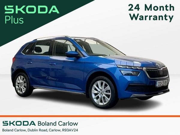 Skoda Kamiq Hatchback, Petrol, 2023, Blue