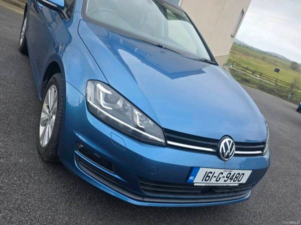 Volkswagen Golf Hatchback, Petrol, 2016, Blue