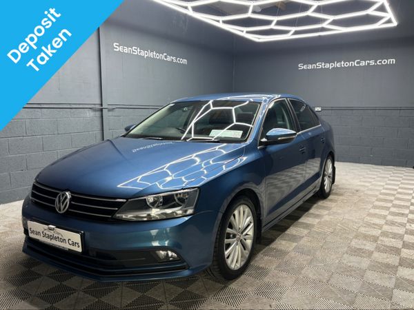 Volkswagen Jetta Saloon, Diesel, 2016, Blue