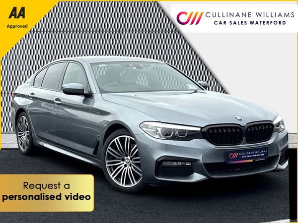 BMW 5-Series Saloon, Petrol Plug-in Hybrid, 2017, Grey