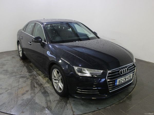 Audi A4 Saloon, Diesel, 2016, Blue
