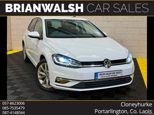 Volkswagen Golf Hatchback, Petrol, 2019, White