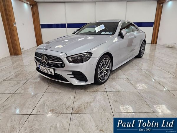 Mercedes-Benz E-Class Coupe, Diesel, 2021, Silver