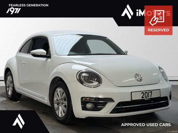 Volkswagen Beetle Hatchback, Petrol, 2017, White