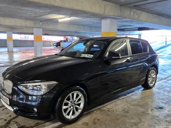 BMW 1-Series Hatchback, Petrol, 2014, Black