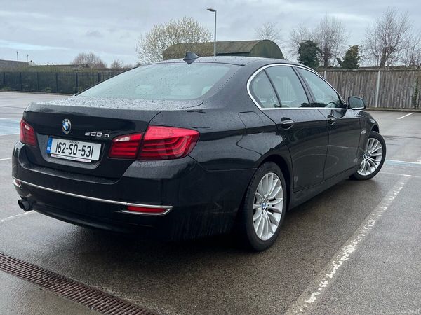 BMW 5-Series Saloon, Diesel, 2016, Black