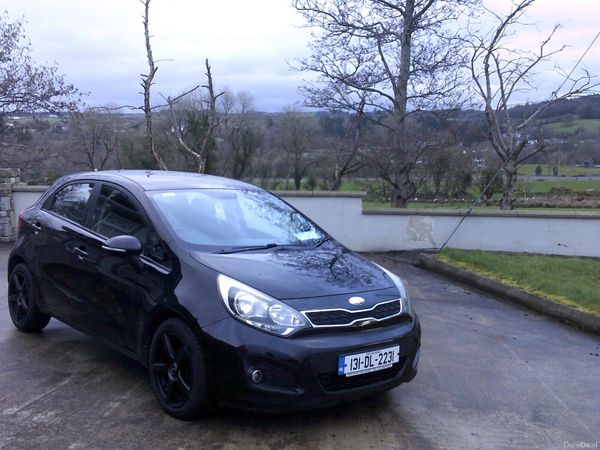 Kia Rio Hatchback, Diesel, 2013, Black