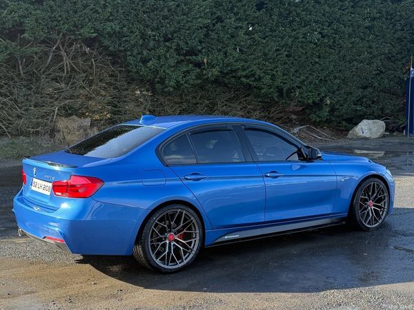 BMW 3-Series Saloon, Diesel, 2015, Blue
