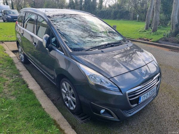 Peugeot 5008 MPV, Diesel, 2017, Grey
