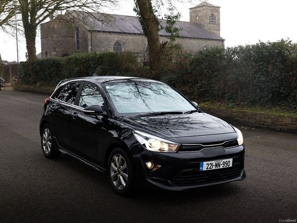 Kia Rio Hatchback, Petrol, 2022, Black