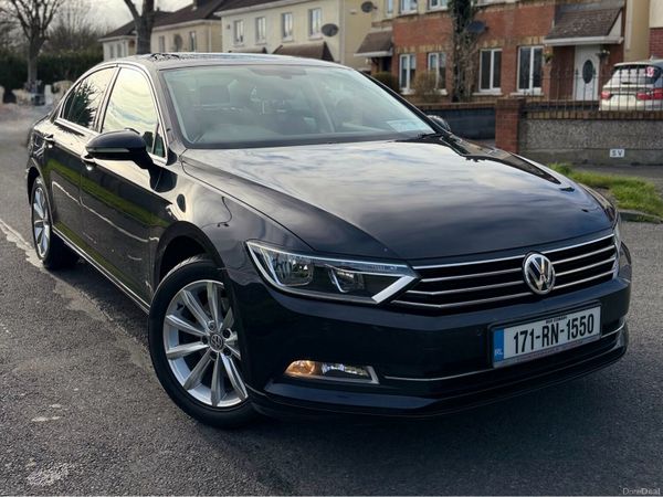 Volkswagen Passat Saloon, Diesel, 2017, Black