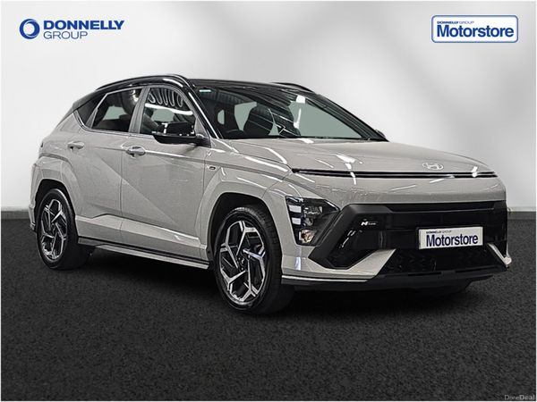 Hyundai KONA Hatchback, Petrol Hybrid, 2023, Grey