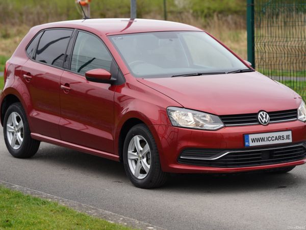 Volkswagen Polo Hatchback, Petrol, 2016, Red