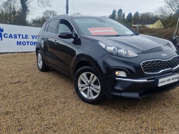 Kia Sportage SUV, Diesel, 2019, Black