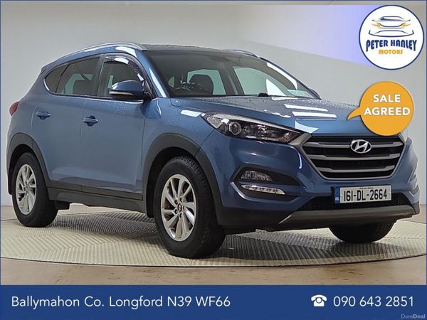 Hyundai Tucson SUV, Diesel, 2016, Blue