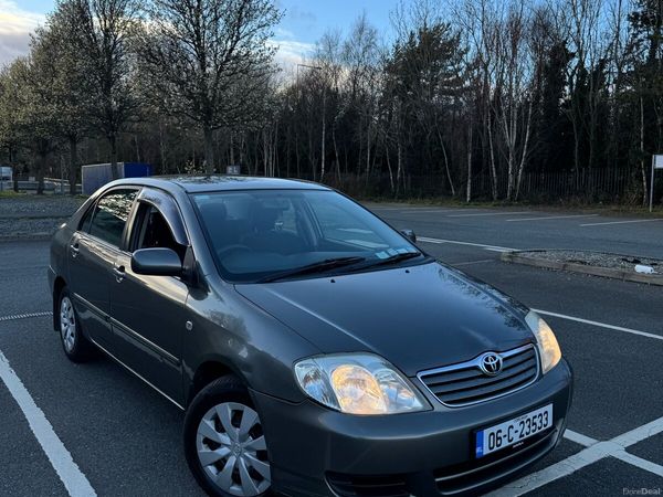 Toyota Corolla Saloon, Petrol, 2006, Grey