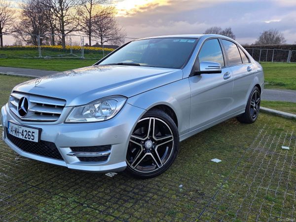 Mercedes-Benz C-Class Saloon, Diesel, 2014, Silver