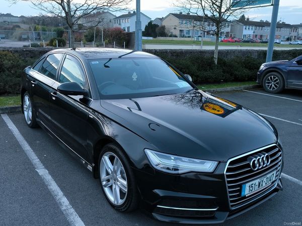 Audi A6 Saloon, Diesel, 2015, Black