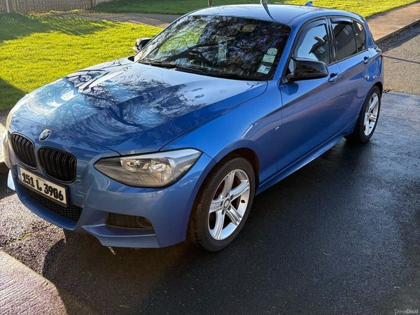 BMW 1-Series Hatchback, Diesel, 2015, Blue