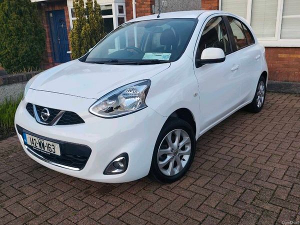 Nissan Micra Hatchback, Petrol, 2014, White