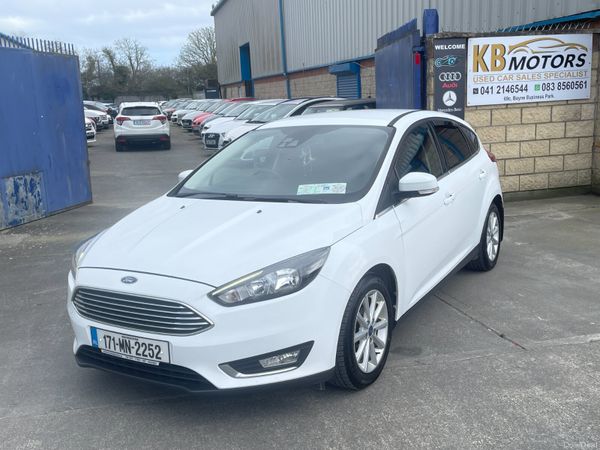 Ford Focus Hatchback, Diesel, 2017, White