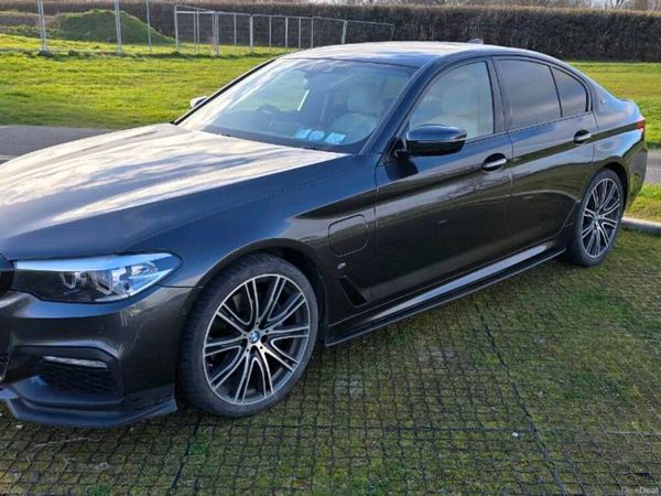 BMW 5-Series Saloon, Petrol Plug-in Hybrid, 2017, Grey