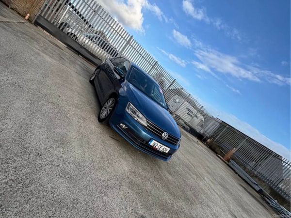 Volkswagen Jetta Saloon, Diesel, 2016, Blue