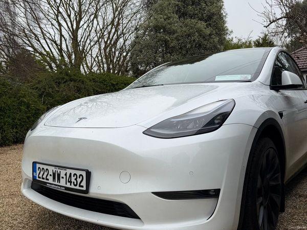 Tesla Model Y Convertible, Electric, 2022, White
