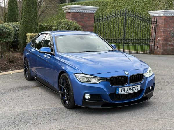 BMW 3-Series Saloon, Petrol Plug-in Hybrid, 2017, Blue