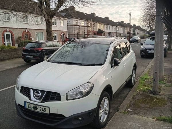 Nissan Qashqai+2 MPV, Diesel, 2013, White