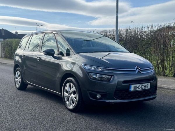 Citroen Grand C4 Picasso Hatchback, Diesel, 2016, Grey