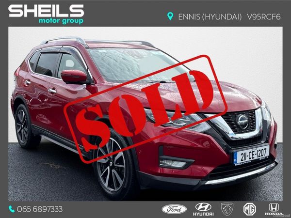 Nissan X-Trail SUV, Diesel, 2021, Red