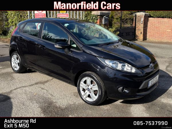 Ford Fiesta Hatchback, Petrol, 2010, Black