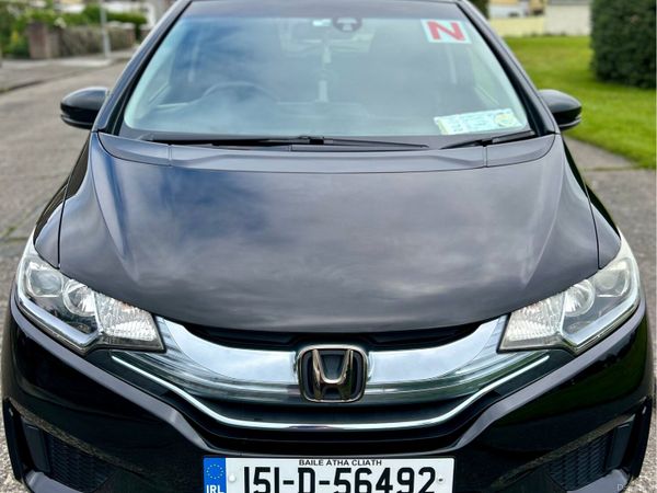 Honda Fit Hatchback, Petrol Hybrid, 2015, Black