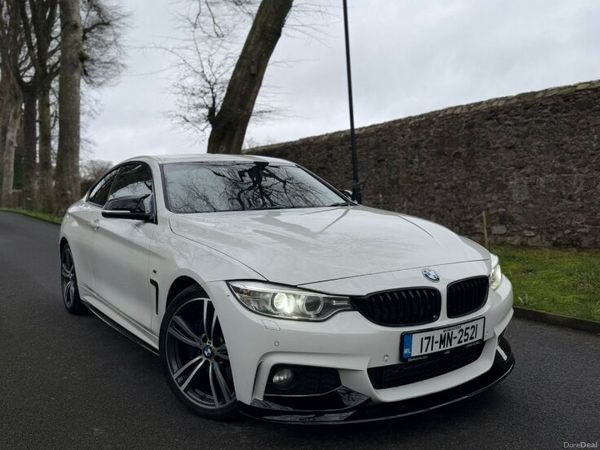BMW 4-Series Coupe, Diesel, 2017, White