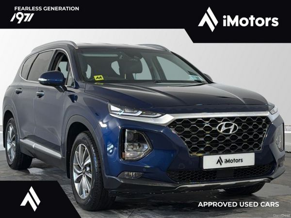 Hyundai Santa Fe SUV, Diesel, 2020, Blue
