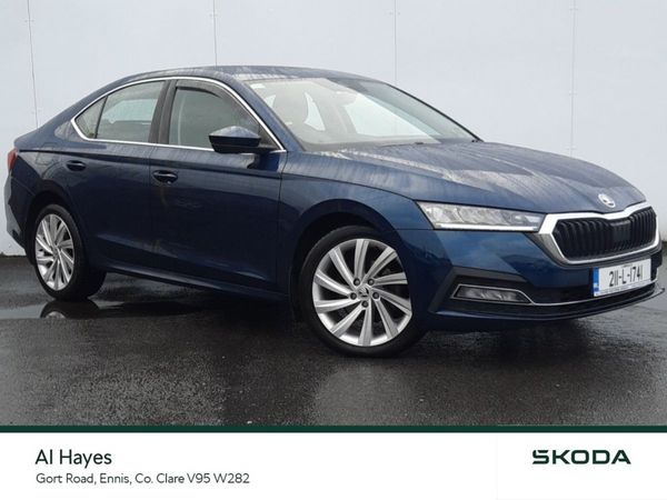 Skoda Octavia Saloon, Diesel, 2021, Blue