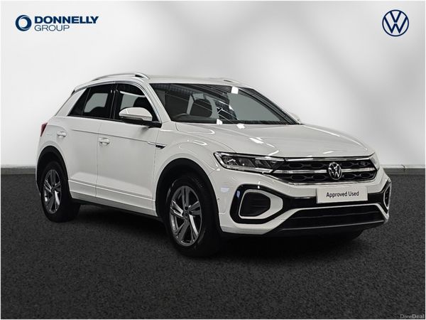 Volkswagen T-Roc Hatchback, Petrol, 2022, White