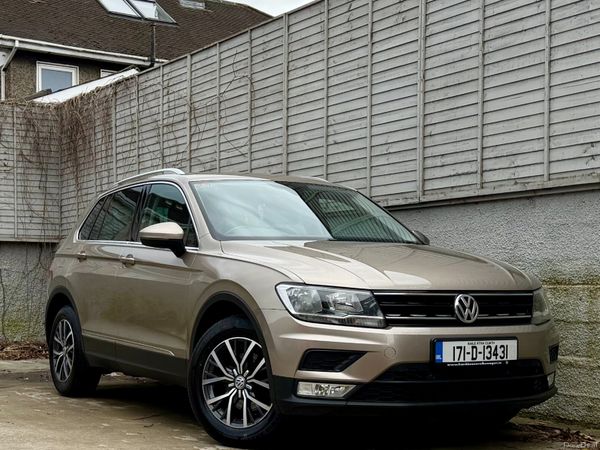 Volkswagen Tiguan SUV, Diesel, 2017, Yellow