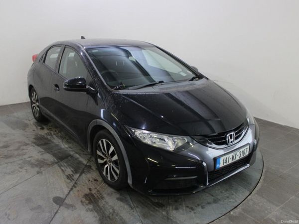 Honda Civic Hatchback, Diesel, 2014, Black
