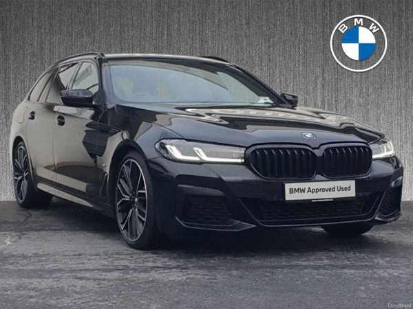 BMW 5-Series Estate, Diesel, 2025, Black
