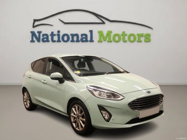 Ford Fiesta Hatchback, Petrol, 2018, Green