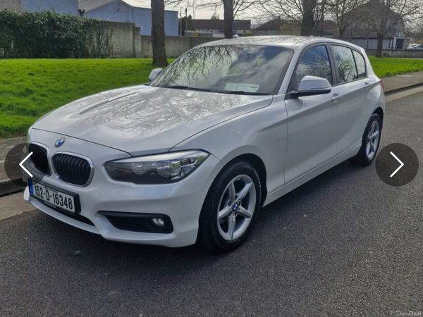 BMW 1-Series Hatchback, Diesel, 2015, White