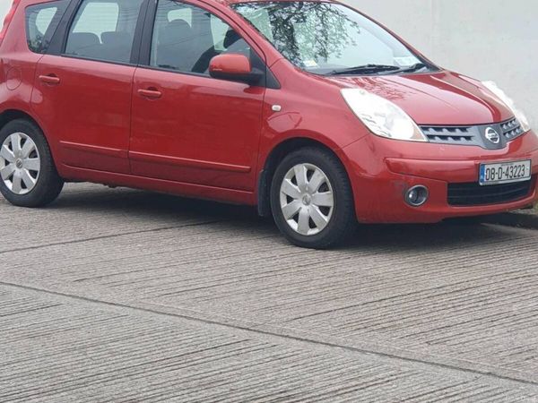 Nissan Note MPV, Petrol, 2008, Red