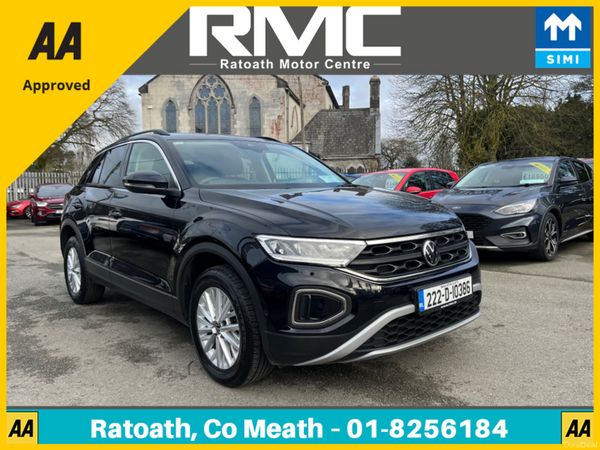 Volkswagen T-Roc SUV, Petrol, 2022, Black