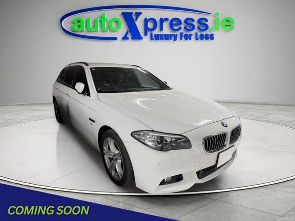 BMW 5-Series Estate, Diesel, 2016, White
